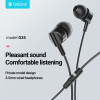 Celebrat Earphones �� ��������� G35, 3.5mm �������, 10mm, 1.2m, ����� - (G35-BK)