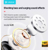 Celebrat Earphones �� ��������� G35, 3.5mm �������, 10mm, 1.2m, ����� - (G35-BK)