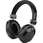 Celebrat Headphones A36, �������� & ���������, Micro SD, 40mm, 250mAh, ����� - (A36-BK)