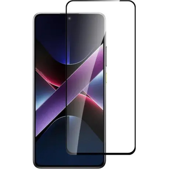 Vivid Full Face Tempered Glass Poco X7 Pro 5G Black - (VITEMP434BK)