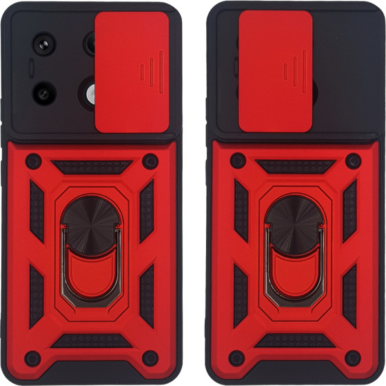 Sonique ���� Ring Armor Campro ��� Xiaomi Redmi Note 13 Pro 4G / Poco M6 Pro 4G �������