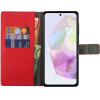 Volte-Tel ���� Samsung A36 5G A366 6.64'' Allure Magnet Book Stand Clip RED