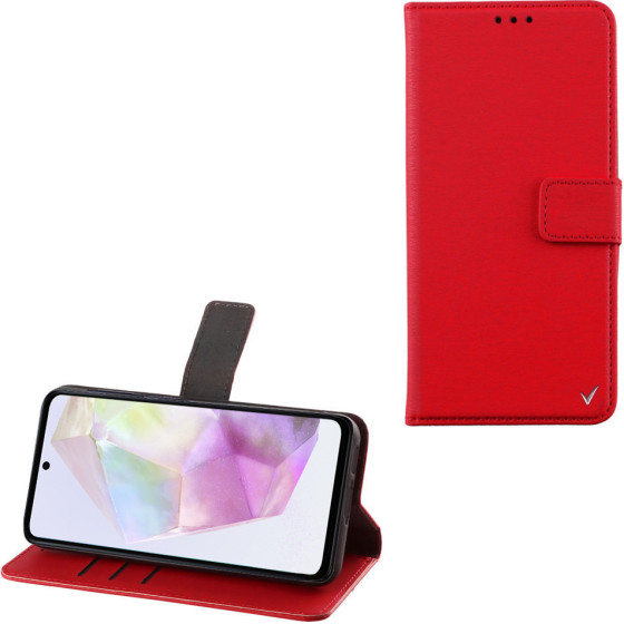Volte-Tel ���� Samsung A36 5G A366 6.64'' Allure Magnet Book Stand Clip RED