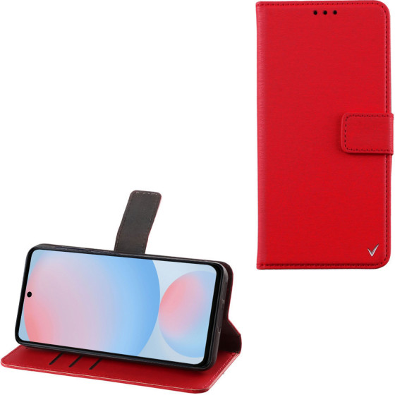 Volte-Tel ���� Samsung A56 5G A566 6.7'' Allure Magnet Book Stand Clip RED