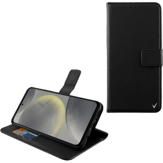 Volte-Tel ���� Samsung S25 5G S931 6.2'' Allure Magnet Book Stand Clip BLACK