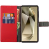 Volte-Tel ���� Samsung S25 Ultra 5G S938 6.9'' Allure Magnet Book Stand Clip RED