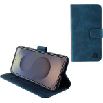 Lime Successories Lime ���� Samsung S25 Ultra 5G S938 6.9'' Essential Magnet Book Stand Clip Dark BLUE