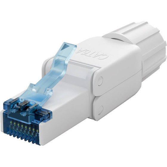 Goobay ����� RJ45 Cat 6A UTP, tool-free, ����� - (65941)
