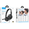 Hoco ��������� Stereo 3.5mm ��������� ��� ������� � ���������� ������ �� ��������� ����� - (W112 Pure)