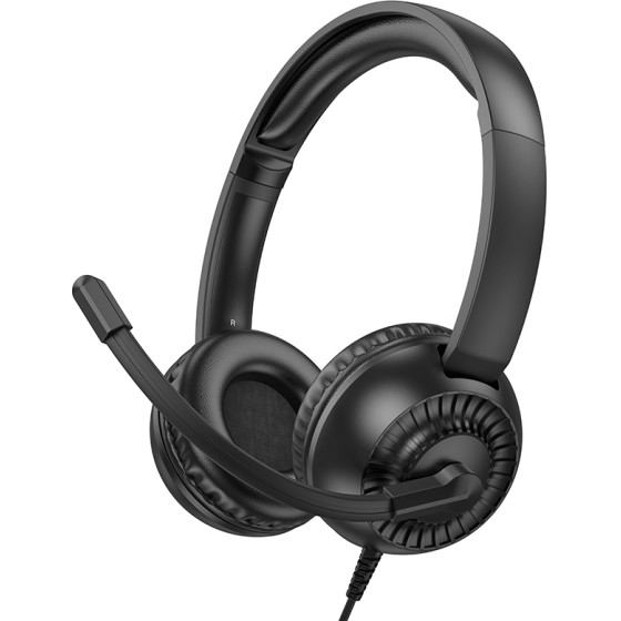 Hoco ��������� Stereo 3.5mm ��������� ��� ������� � ���������� ������ �� ��������� ����� - (W112 Pure)
