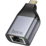 Hoco ���������� USB-C �� RJ45 Otg 100MBps ���� - (UA35)