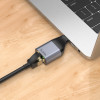 Hoco ���������� USB-C �� RJ45 Otg 100MBps ���� - (UA35)
