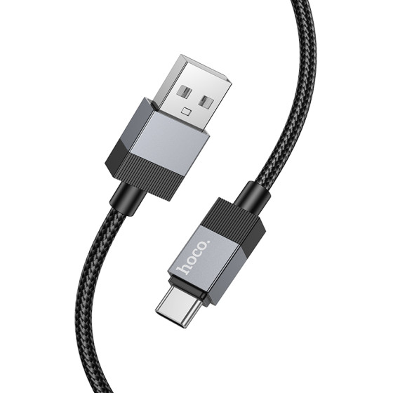 Hoco ������� �������� USB-A �� USB-C 3A ����� 1m - (X110 Honorific)