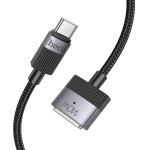 Hoco ��������� ������� �������� USB-C �� Mag3 140W �� Braided ������� 1.8m ����� - (U141)