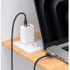 Hoco ��������� ������� �������� USB-C �� Mag3 140W �� Braided ������� 1.8m ����� - (U141)