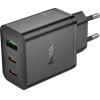 Hoco ��������� �������� 45W �� 2 x USB-C ��� 1x USB-A ������ - (N50 Scenery)