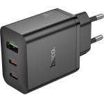 Hoco ��������� �������� 45W �� 2 x USB-C ��� 1x USB-A ������ - (N50 Scenery)