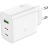 Hoco ��������� �������� 65W �� 2 x USB-C ��� 1x USB-A ������ - (N51 Scenery)