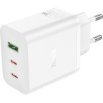 Hoco ��������� �������� 65W �� 2 x USB-C ��� 1x USB-A ������ - (N51 Scenery)