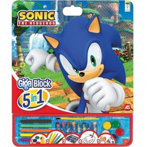 As Sonic The Hedgehog: Giga Block 5 In 1 (1023-62748)