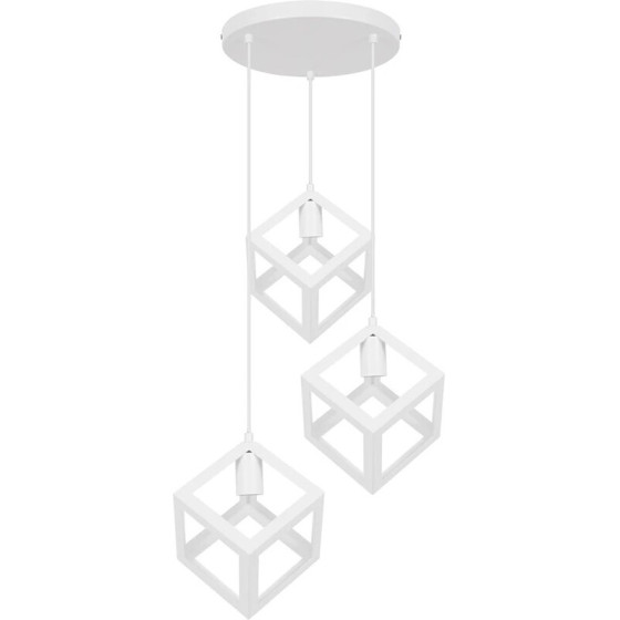 GloboStar Dise �������� �������� ��������� ����� ������� 3 x E27 IP20 ����� ������� - �30 x �30 x �70cm - (201-0054)