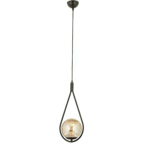 GloboStar Drop Vintage �������� ��������� ����� �������� 1 x E27 IP20 ����� ������� �� ���� ����� - �20 x �25 x �80cm - (201-0016)