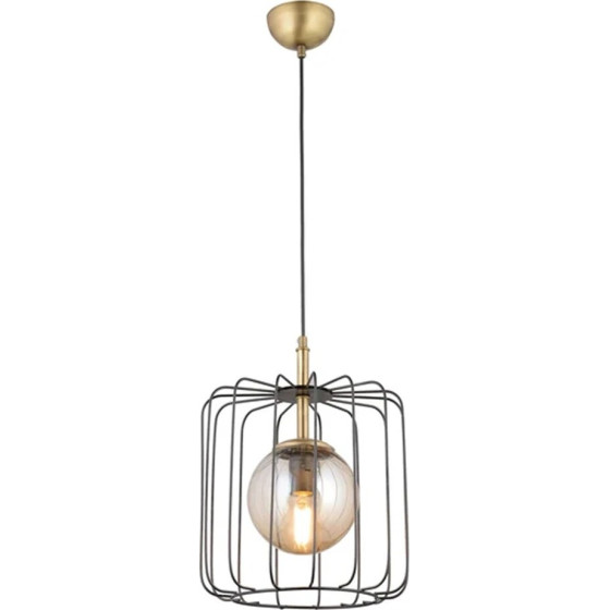 GloboStar Flamia Vintage �������� ��������� ������ �������� 1 x E27 IP20 ����� ������� �� ���� ������ - �25 x �25 x �80cm - (201-0099)