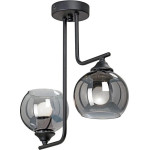 GloboStar Glossa Vintage �������� ��������� ����� ������ 2 x E27 IP20 ����� ������� �� ���� ����� - �30 x �15 x �54cm - (201-0091)