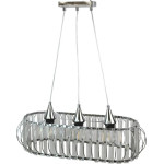 GloboStar Razia Vintage �������� ��������� ��������� ������� 3 x E27 IP20 ����� ������� �� ������� ����� - �60 x �40 x �70cm - (201-0101)