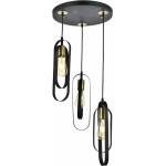 GloboStar Sparkio Vintage �������� ��������� ������ ������� 3 x E27 IP20 ����� �� ����� ������� - �30 x �30 x �80cm - (201-0025)