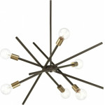 GloboStar Sunfy �������� ��������� ������ ������ �������� 6 x E27 IP20 ����� �� ������� ������� - �60 x �70 x �60cm - (201-0030)