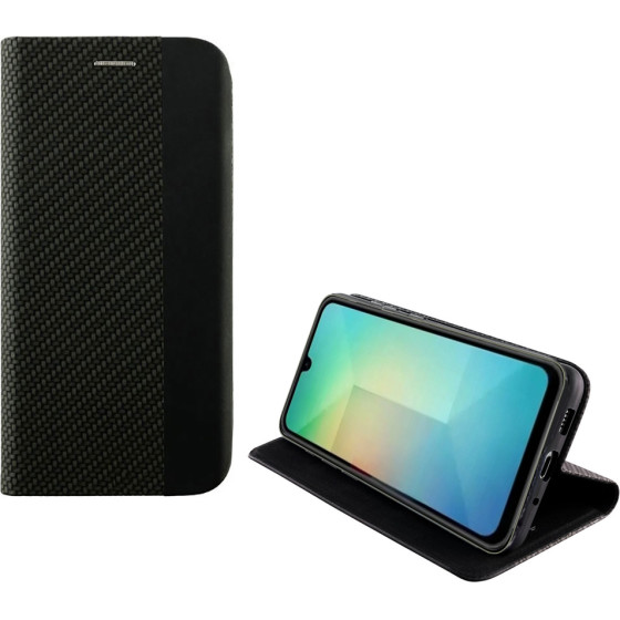 Idol 1991 ���� Samsung A26 5G A266 6.64'' Elite ANTI-Rfid Book Stand BLACK