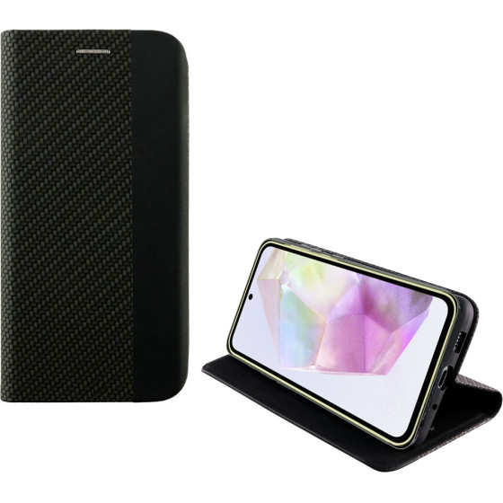 Idol 1991 ���� Samsung A36 5G A366 6.64'' Elite ANTI-Rfid Book Stand BLACK