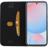 Idol 1991 ���� Samsung A56 5G A566 6.7'' Elite ANTI-Rfid Book Stand BLACK