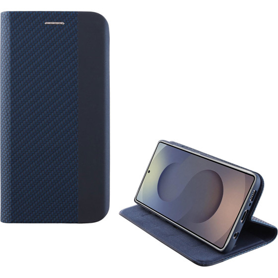 Idol 1991 ���� Samsung S25 Ultra 5G S938 6.9'' Elite ANTI-Rfid Book Stand BLUE