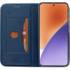 Idol 1991 ���� Xiaomi 15 5G 6.36'' Elite ANTI-Rfid Book Stand BLUE