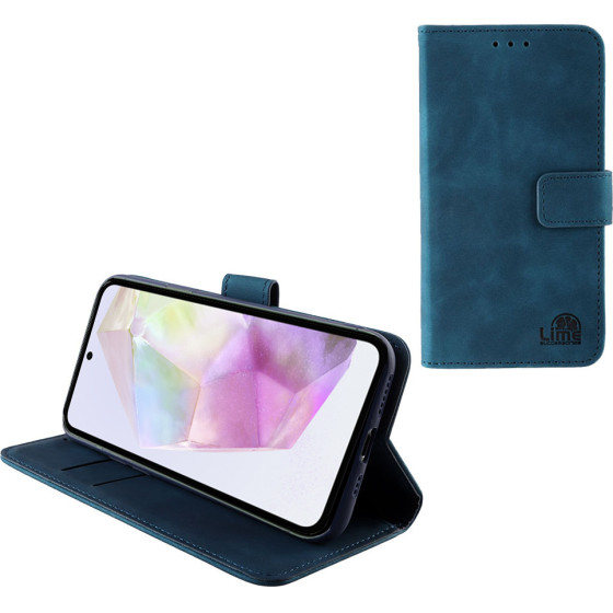 Lime Successories Lime ���� Samsung A36 5G A366 6.64'' Essential Magnet Book Stand Clip Dark BLUE
