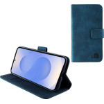 Lime Successories Lime ���� Samsung S25 5G S931 6.2'' Essential Magnet Book Stand Clip Dark BLUE