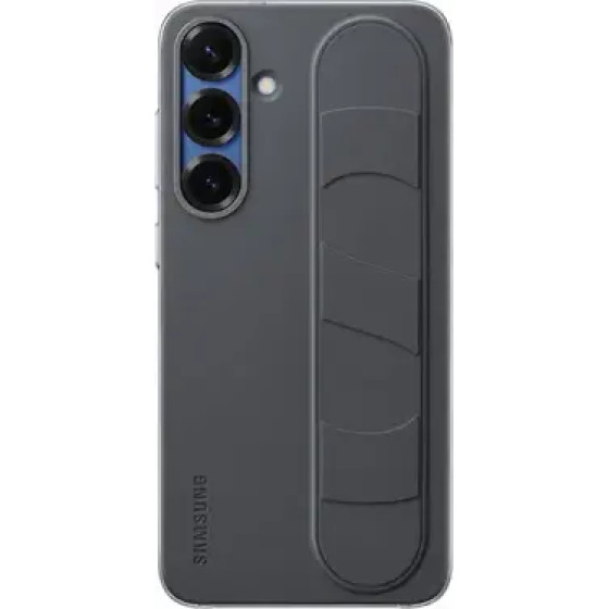 Samsung Standing Grip Case Galaxy S25 Plus Black - (EF-GS936CBEGWW)