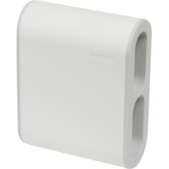 Legrand Surgear 2 Outlets ��� White/Grey - (049400)
