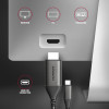 Axagon RVC-HI2MC USB-C -  Hdmi 2.0 Adapter 4K/60HZ ALUMINUM, 1,8M CABLE
