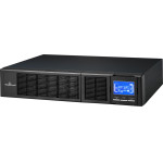 Powertech Ups On Line �� �����, 1000VA/900W, 2U, 3x Schuko Output - (PT-1357)