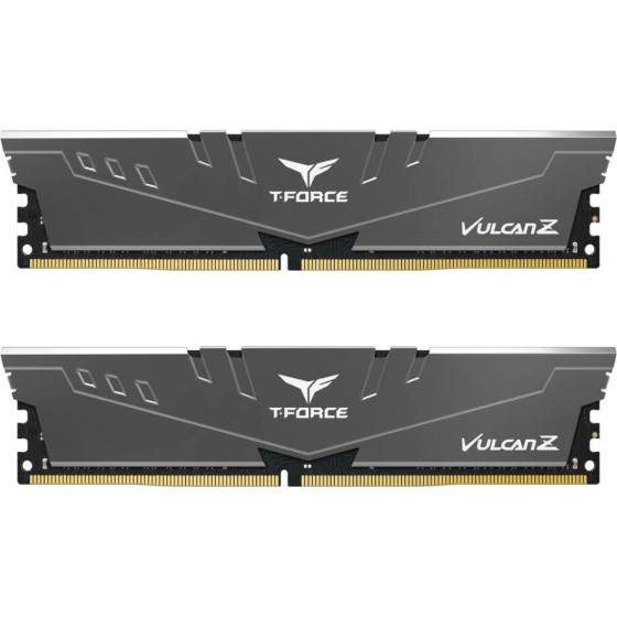 TeamGroup ����� Ram DDR4 16GB Kit 2x8GB Pc 3600 T-Force Vulcan Z - (TLZGD416G3600HC18JDC01)