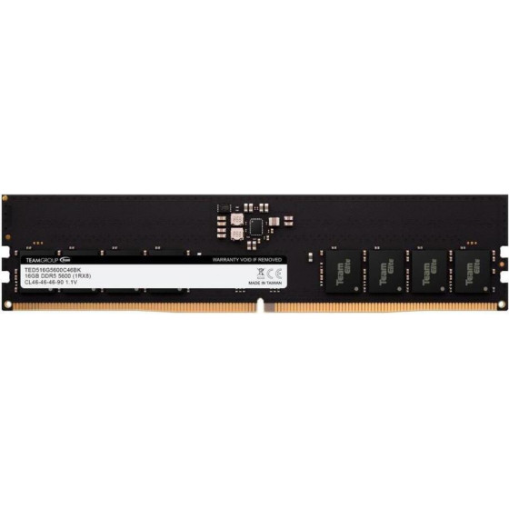 TeamGroup ����� Ram DDR5 16GB Pc 5600 Team Elite - (TED516G5600C4601)