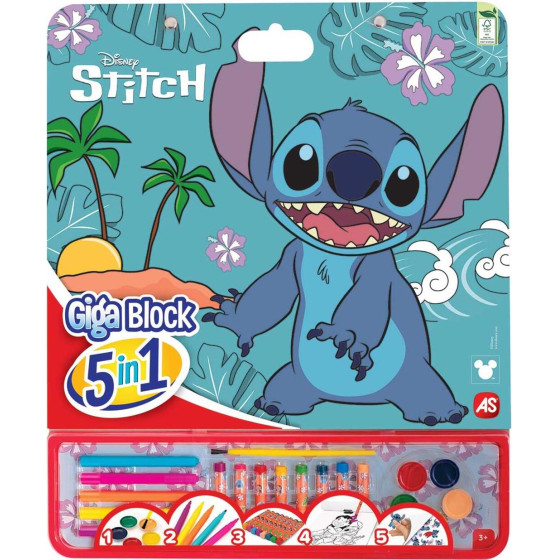 As Giga Block Drawing Set 5 In 1 Stitch (1023-62756)
