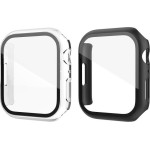 AHAstyle ���� Pc �� Tempered Glass Premium Apple Watch 7/8/9 45mm �����-������� (2 ���.) - (WG65)