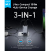 Anker Wall Charger Prime 100W Ganprime 3 Ports - (A2688341)