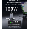 Anker Wall Charger Prime 100W Ganprime 3 Ports - (A2688341)