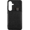 Idol 1991 ���� Samsung S25 Plus 5G S936 6.7'' ANTI-Rfid Leather Smart Wallet Camera Guard BLACK