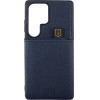 Idol 1991 ���� Samsung S25 Ultra 5G S938 6.9'' ANTI-Rfid Leather Smart Wallet Camera Guard BLUE